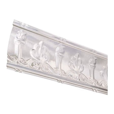 Acoustic Ceiling Products Great Lakes Tin 48" Superior Tin Crown Molding in Clear - 194-04